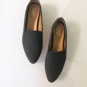 Franco Sarto Womens Fabrina Nimbus Grey Loafers